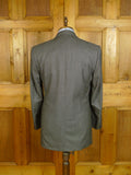 25/0773 immaculate crombie grey birds-eye weave wool & cashmere suit 40 regular
