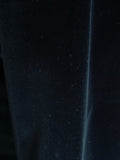 25/0768 vintage major fulham road bespoke blue black silk-velvet evening smoking jacket 37 short