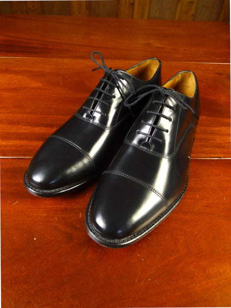 25/0794 nearly new jones the bootmaker black calf leather oxford shoe 8.5