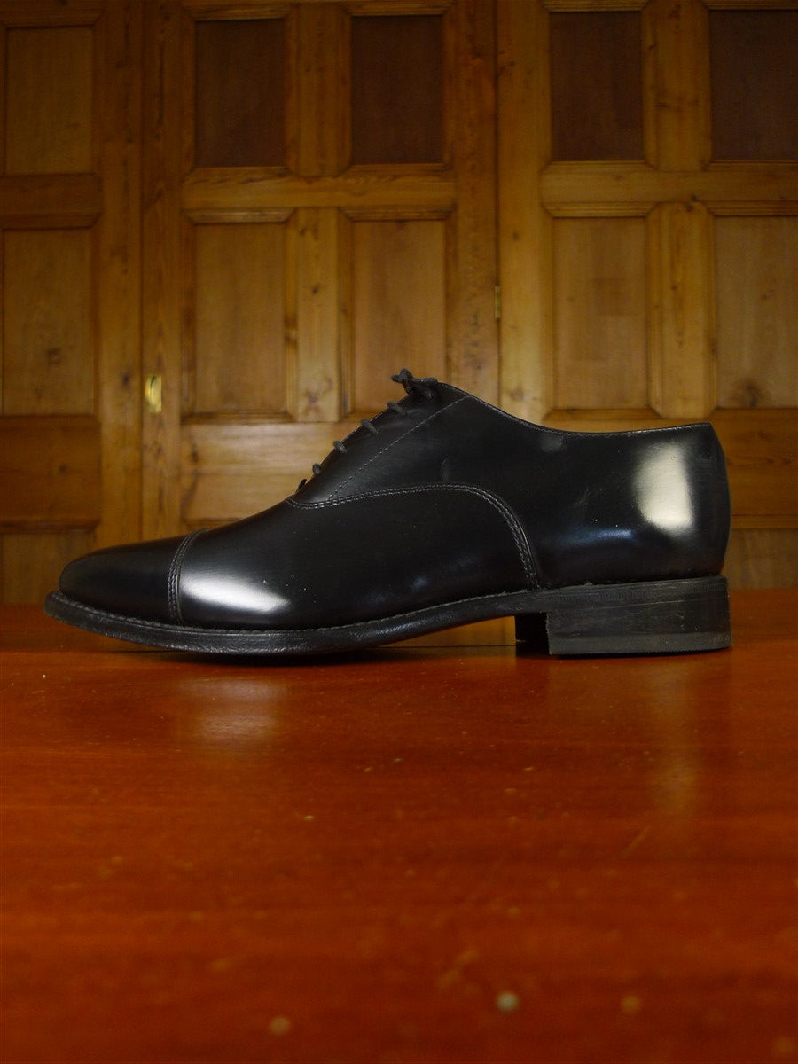 25/0794 nearly new jones the bootmaker black calf leather oxford shoe 8.5