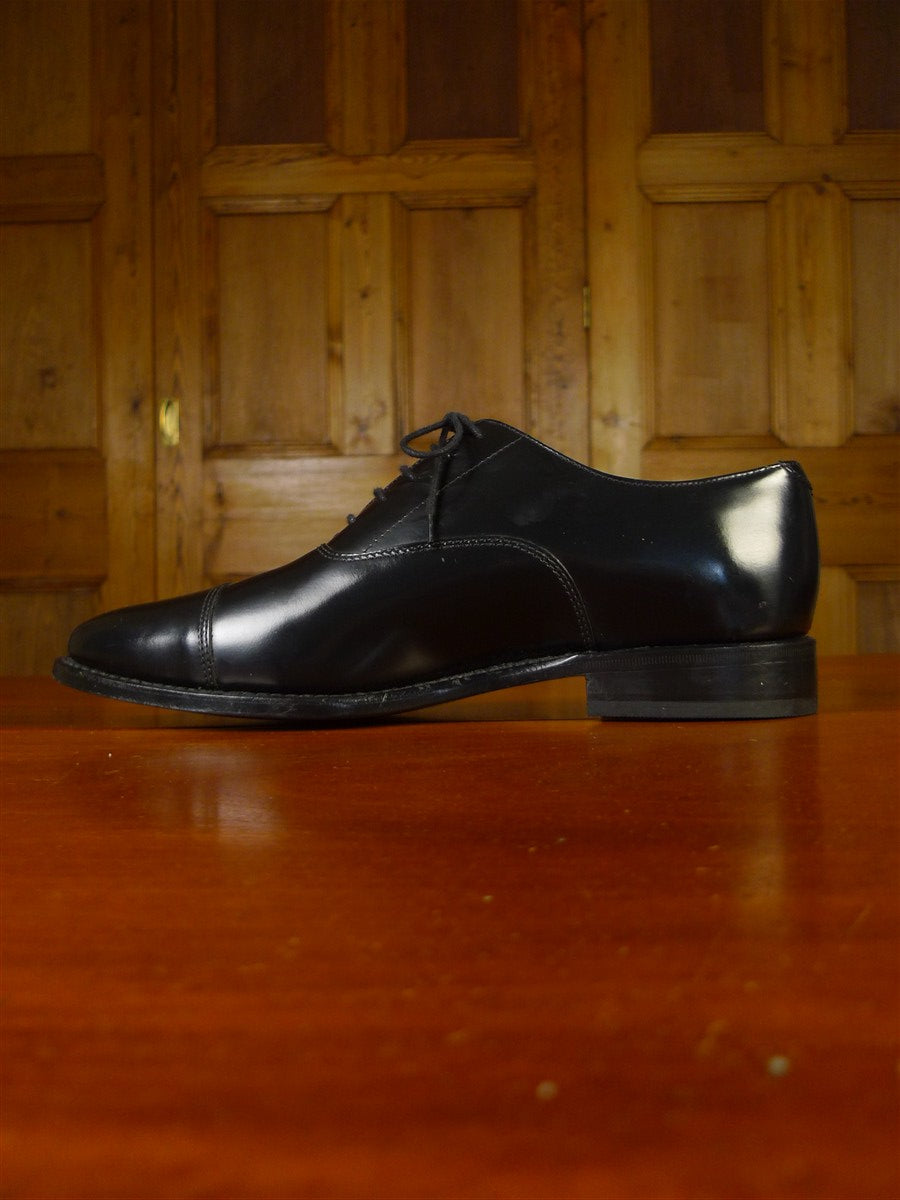 25/0794 nearly new jones the bootmaker black calf leather oxford shoe 8.5