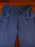 25/0779 william westmancott savile row canvassed blue pin-stripe wool suit 44 long