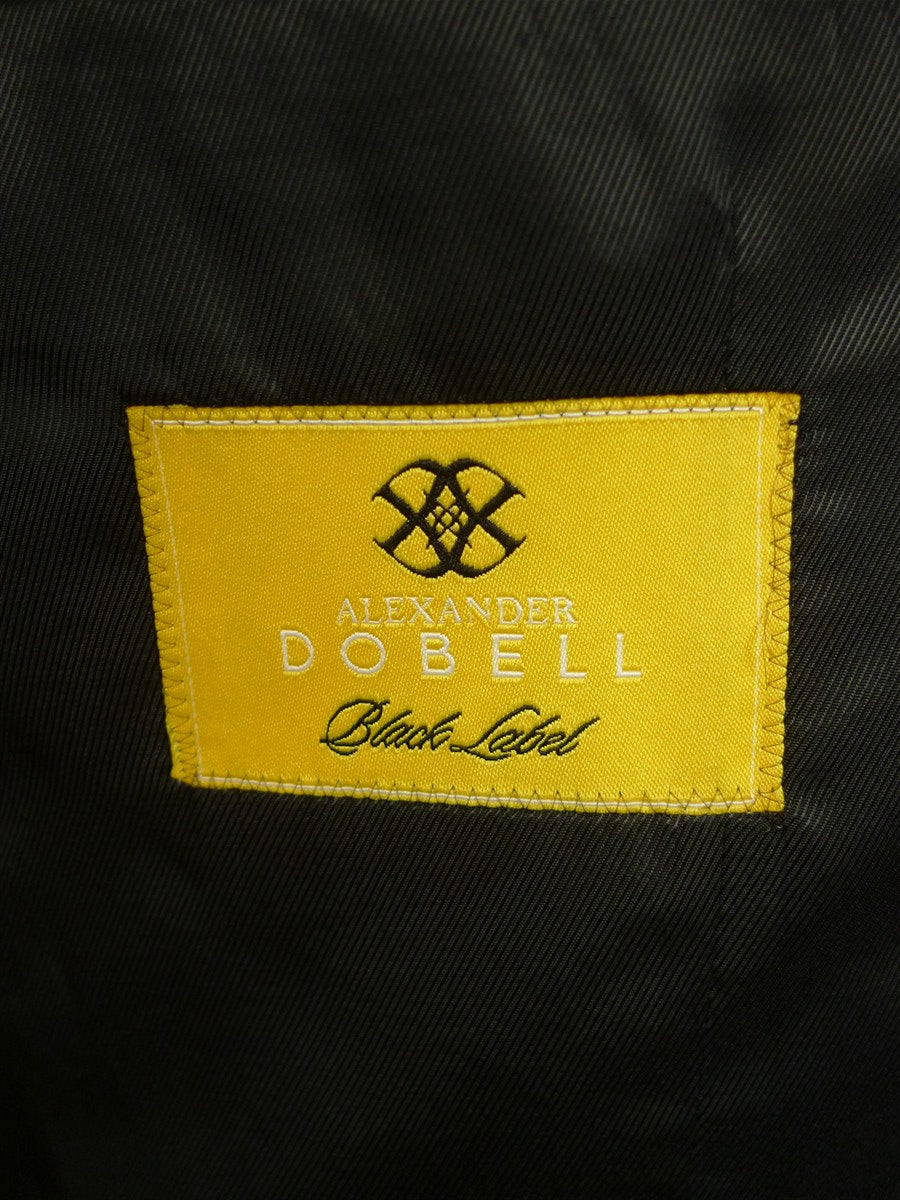 25/0786 immaculate quality 100% wool black evening tailcoat 46 long