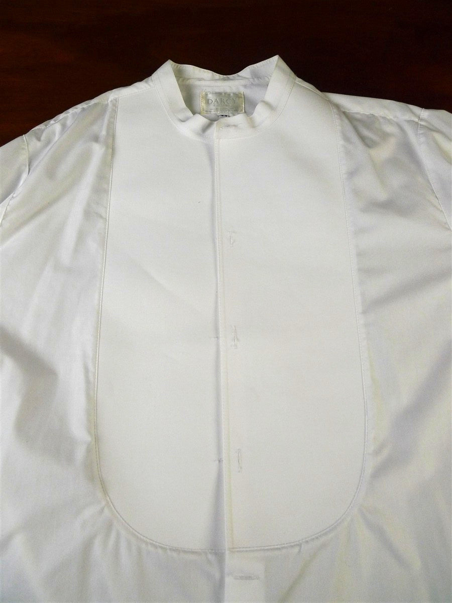 25/0793 darcy washable stiff front evening dress shirt for vintage revivals 44