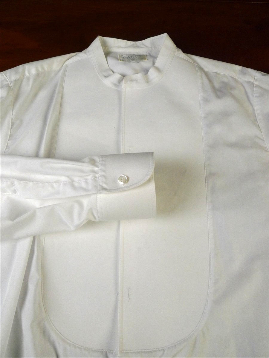 25/0793 darcy washable stiff front evening dress shirt for vintage revivals 44