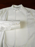 25/0793 darcy washable stiff front evening dress shirt for vintage revivals 44