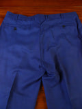 25/0783 immaculate harvie & hudson italian wool teal blue d/b suit 45 long