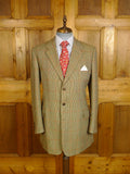 25/0766 immaculate 2008 ward & kruger savile row bespoke heavyweight gun check tweed jacket 40-41 long