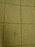 25/0785 vintage 1999 ward & kruger savile row bespoke heavyweight green wp check tweed suit 42-43 long