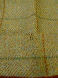 25/0785 vintage 1999 ward & kruger savile row bespoke heavyweight green wp check tweed suit 42-43 long
