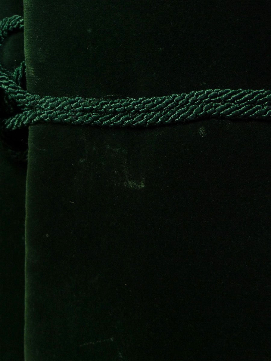 25/0767 beautiful 1998 ward & kruger savile row bespoke bottle green silk-velvet d/b dinner / smoking jacket 43 long