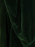 25/0767 beautiful 1998 ward & kruger savile row bespoke bottle green silk-velvet d/b dinner / smoking jacket 43 long