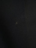 25/0815 ward & kruger 2009 savile row bespoke black wool / grosgrain peak lapel 42 long