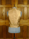 25/0799 wonderful vintage 1950s british tattersall check country waistcoat 39 short