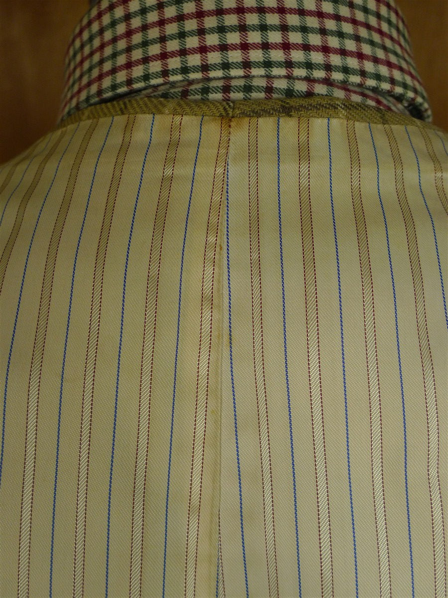 25/0799 wonderful vintage 1950s british tattersall check country waistcoat 39 short