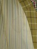 25/0799 wonderful vintage 1950s british tattersall check country waistcoat 39 short