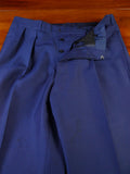 25/0813 ward & kruger 2008 savile row bespoke blue mohair suit 42 long