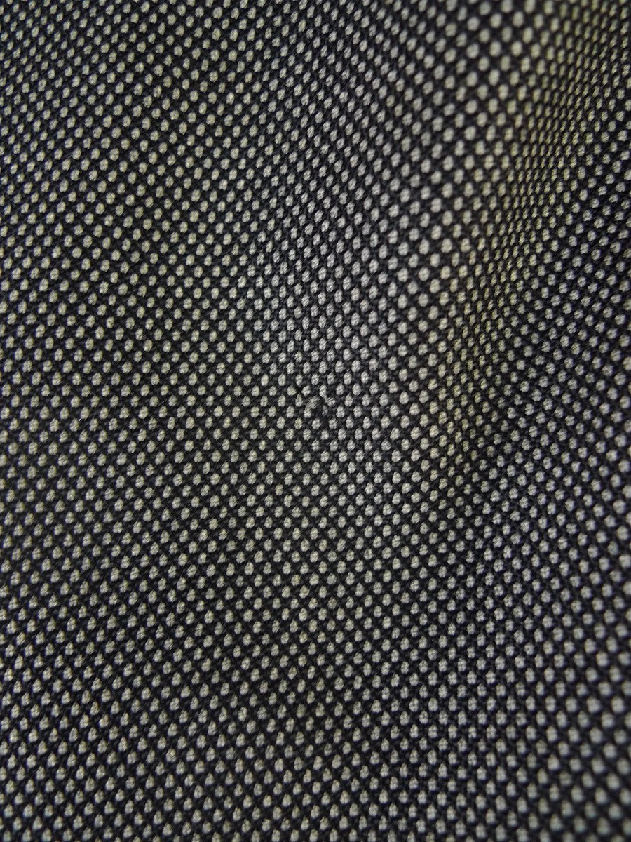 25/1002 ward & kruger 2009 savile row bespoke grey birds-eye weave worsted suit 41 long