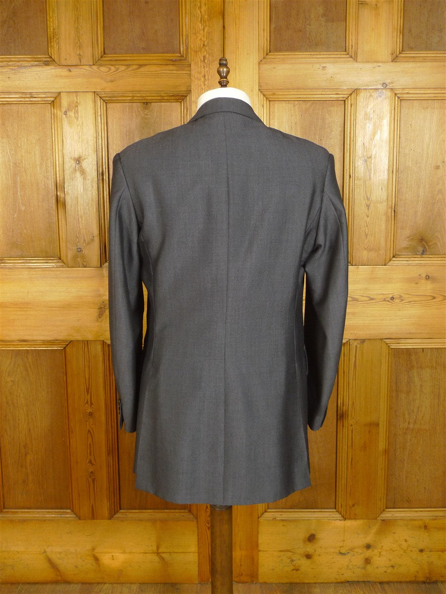 25/0900 ward & kruger 2007 savile row bespoke grey mohair suit 42 long