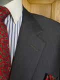 25/0900 ward & kruger 2007 savile row bespoke grey mohair suit 42 long