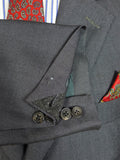 25/0900 ward & kruger 2007 savile row bespoke grey mohair suit 42 long