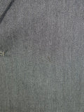 25/0901 ward & kruger 2008 savile row bespoke grey herringbone worsted suit 40-41 long