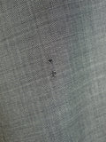 25/0968 anderson & sheppard 2003 savile row bespoke grey pick weave wool suit 47 regular to long