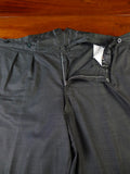 25/0969 anderson & sheppard 2008 savile row bespoke grey wool suit w/ gauntlet cuff 45 regular to long