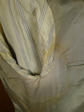 25/0962 vintage anderson & sheppard savile row bespoke grey donegal weave tweed sports jacket blazer 43-44 extra long
