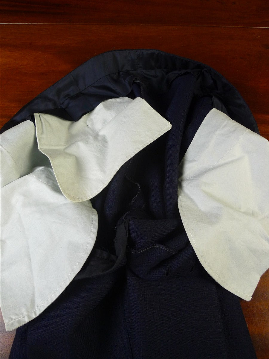 25/0937 immaculate vintage ward & kruger savile row bespoke blue mohair trouser 35