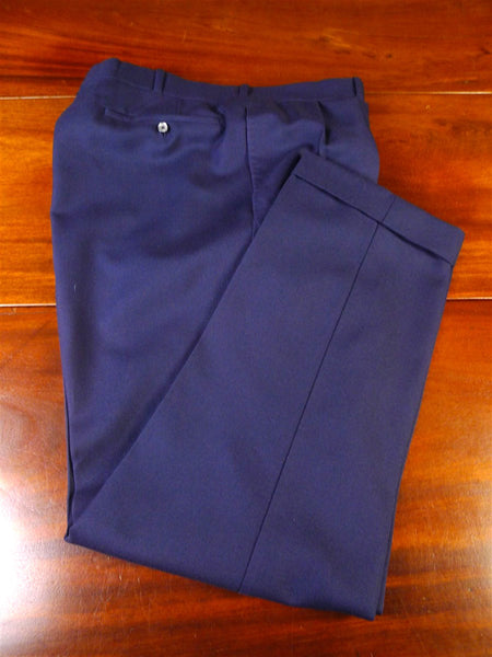 25/0943 ward & kruger 2006 savile row blue wool & mohair trouser 37