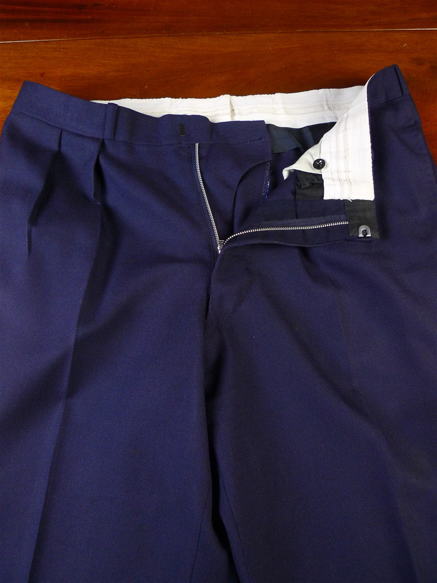25/0943 ward & kruger 2006 savile row blue wool & mohair trouser 37