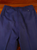 25/0943 ward & kruger 2006 savile row blue wool & mohair trouser 37