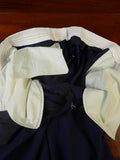 25/0943 ward & kruger 2006 savile row blue wool & mohair trouser 37