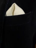 25/0866 beautiful vintage hackett midnight blued/b shawl velvet smoking / dinner jacket 41-42 regular