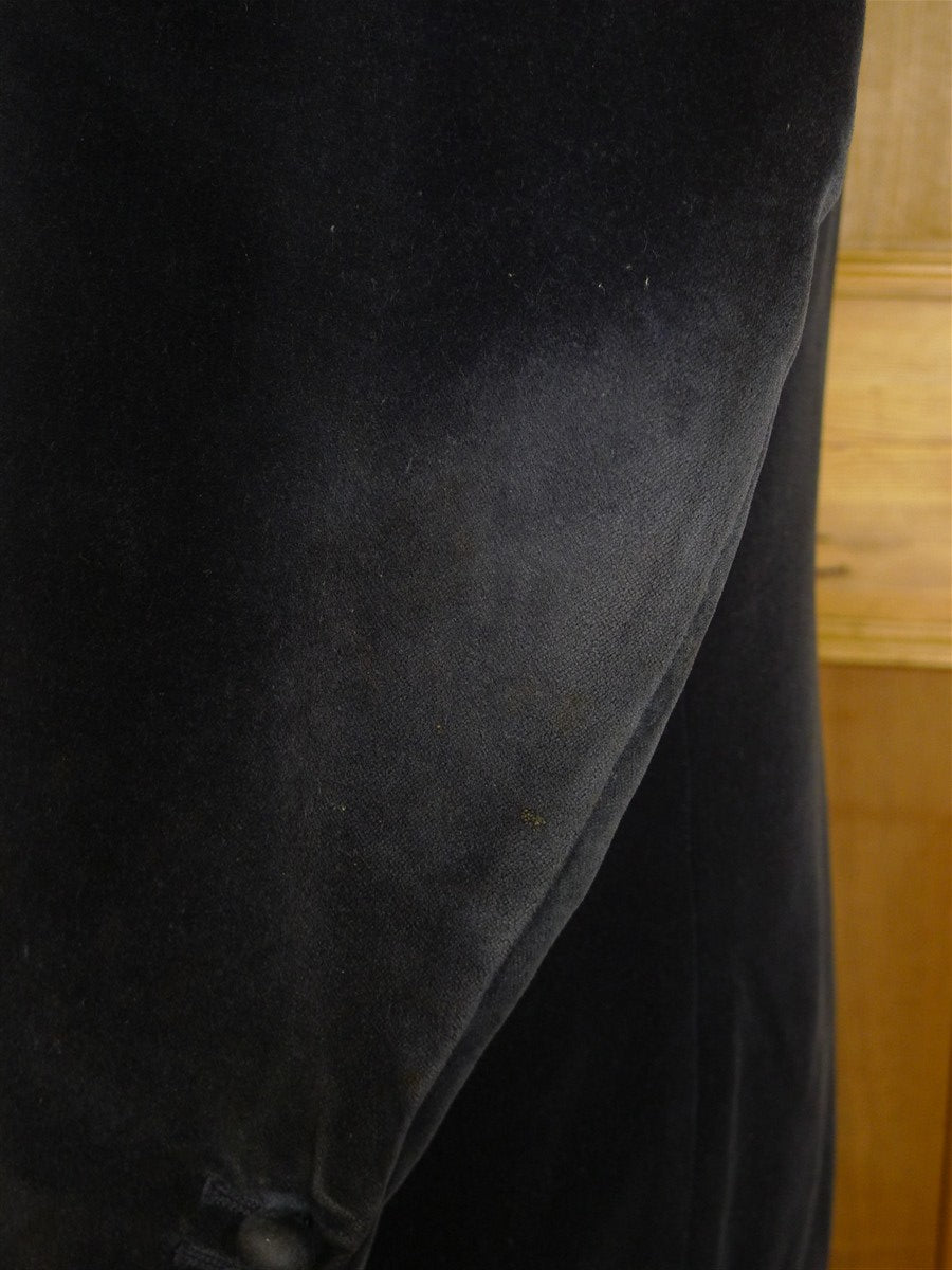 25/0866 beautiful vintage hackett midnight blued/b shawl velvet smoking / dinner jacket 41-42 regular