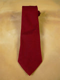 25/0851 immaculate new & lingwood wine red woven knit silk tie