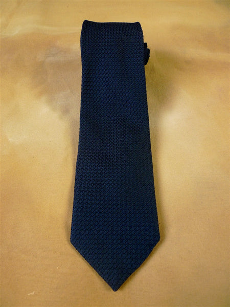 25/0853 immaculate harvie & hudson jermyn street teal blue woven knit silk tie