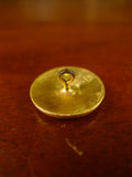 25/0849 mint brass metal crest blazer buttons set in box
