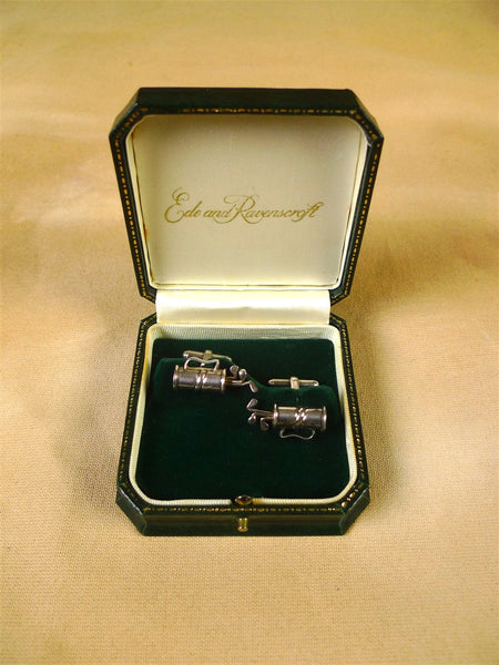 25/0843 immaculate ede & ravenscrot golf bag cufflinks