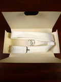26/0008 new in box vintage moss bros covent garden white marcella bow tie multifit