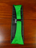 25/0842 immaculate budd piccadilly arcade green woodgrain silk cummerbund multifit