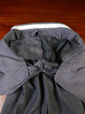 25/0871 immaculate stuart lamprell 2022 savile row bespoke grey / blue prince of wales check worsted suit w/ 2 pair trs 40 short