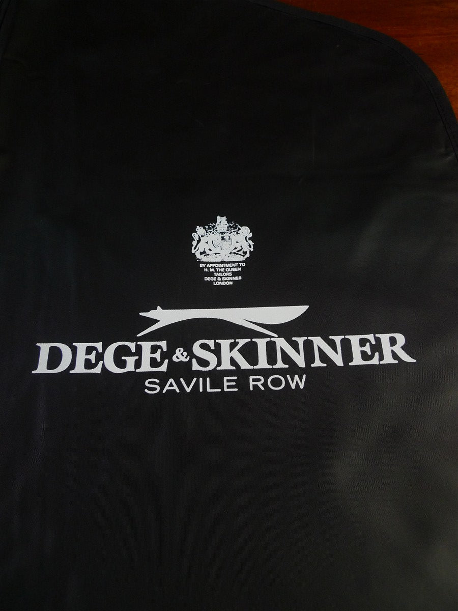 25/0956 dege & skinner savile row bespoke black suit carrier bag