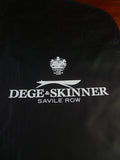 25/0956 dege & skinner savile row bespoke black suit carrier bag