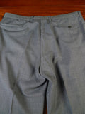 25/0944 vintage hackett white label grey wool trouser 40