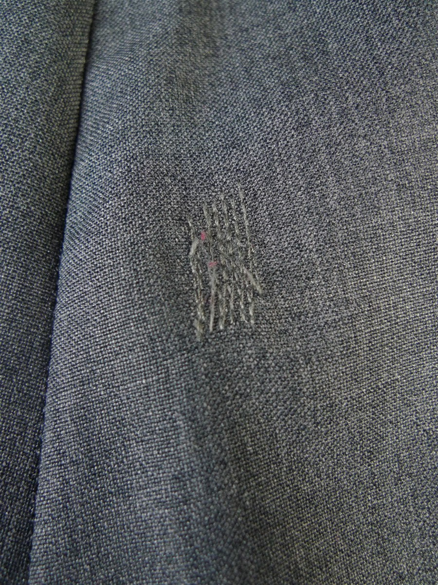 25/0944 vintage hackett white label grey wool trouser 40