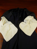 25/0936 vintage anderson & sheppard savile row bespoke midnight blue mohair evening trouser for restoration 42 long