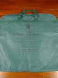 25/0953 welsh & jefferies savile row bespoke green suit carrier bag
