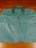25/0953 welsh & jefferies savile row bespoke green suit carrier bag